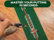 Load image into Gallery viewer, Sportkee Indoor Golf Putter Laser Aiming Device,Putting Laser Training Aids,Laser Putt Pro Putting Practice Corrector Posture Indicator for Golf Putting Laser Alignment Tool Golf Accessories for Men

